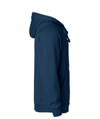 Clique Basic Hoody – Mørk marineblå – høyre side