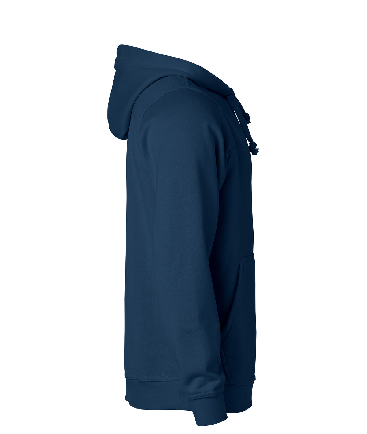 Clique Basic Hoody – Mørk marineblå – høyre side