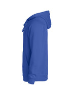 Clique Basic Hoody – Blå – venstre side