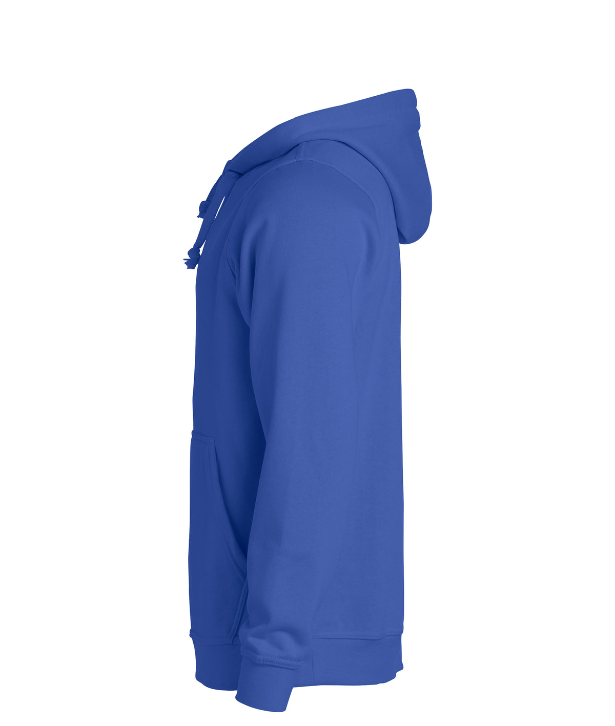 Clique Basic Hoody – Blå – venstre side