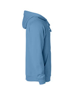 Clique Basic Hoody – Lys blå – høyre side