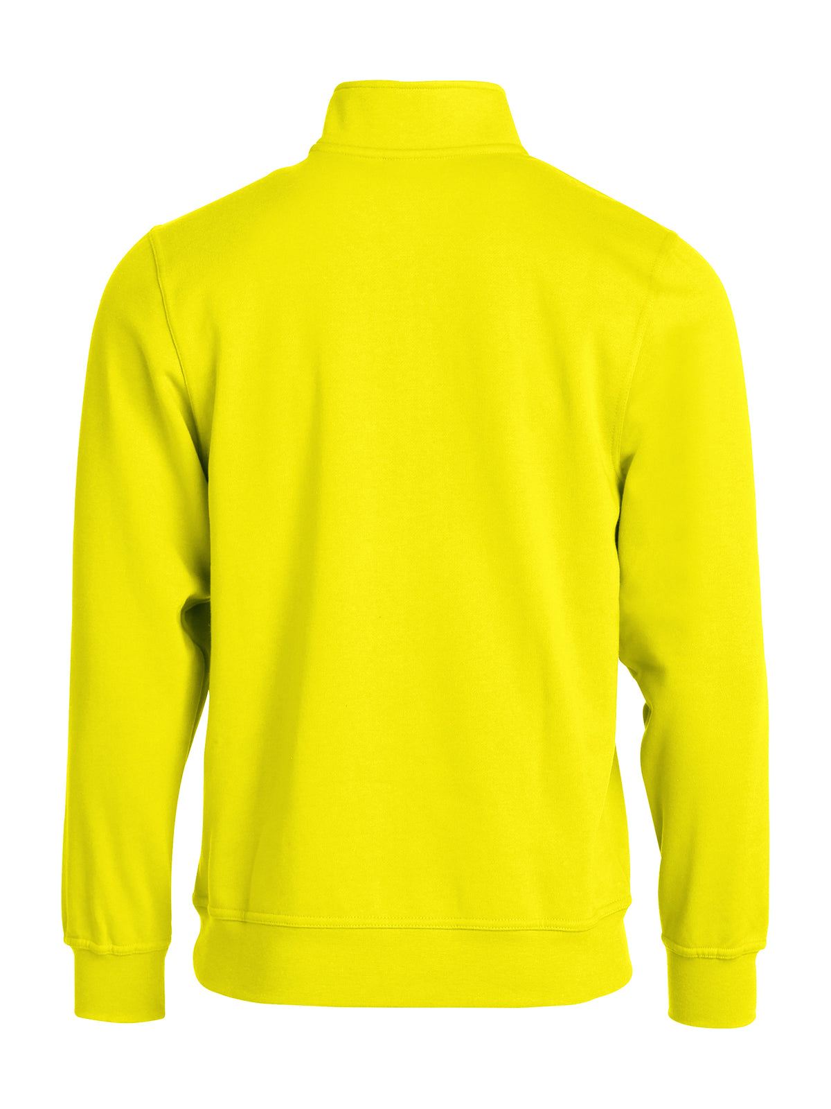 Clique Basic Half Zip – Signalgul – bakside