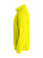 Clique Basic Half Zip – Signalgul – venstre side