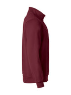 Clique Basic Half Zip – Burgunder – høyre side