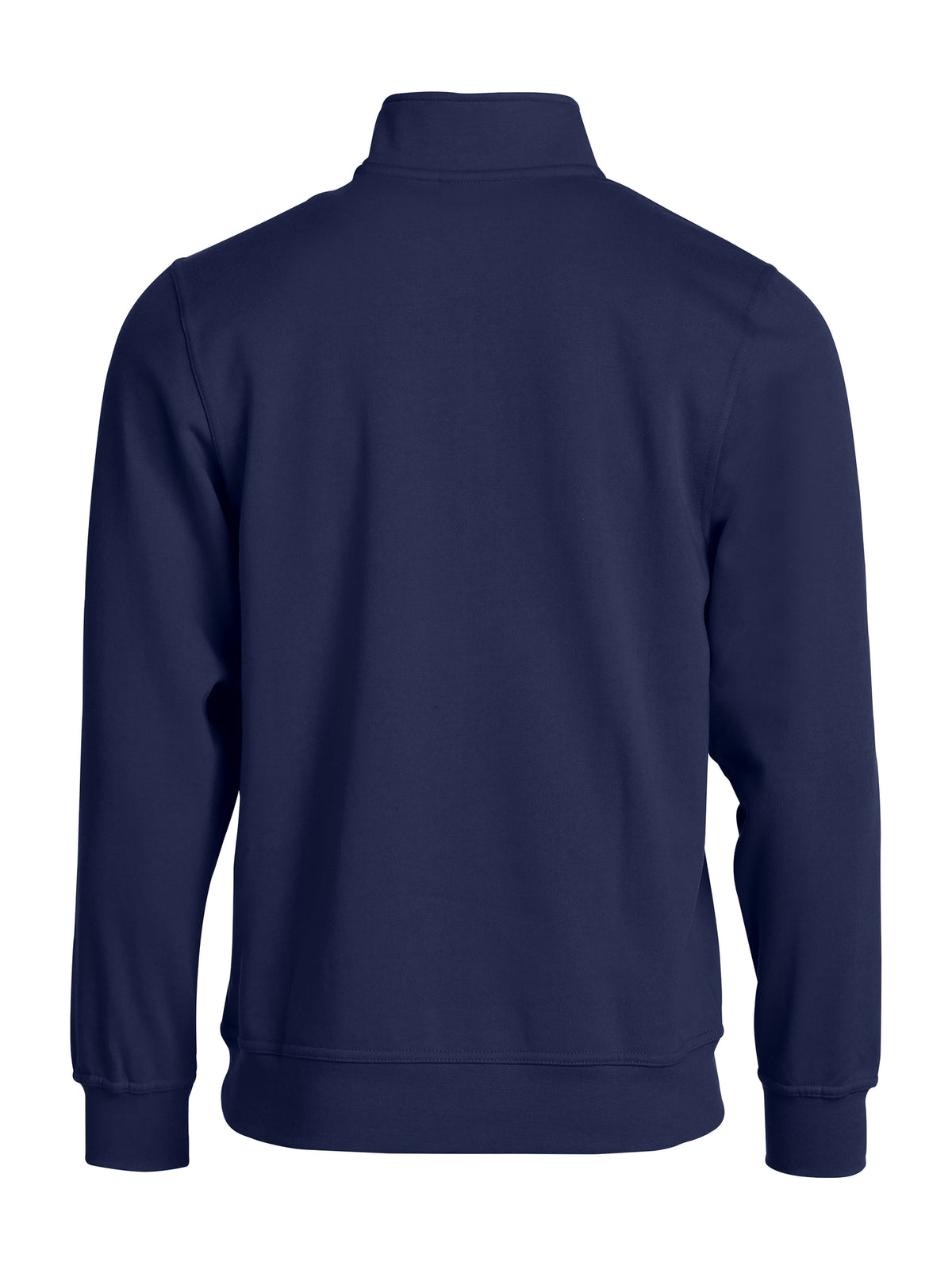 Clique Basic Half Zip – Mørk marineblå – bakside