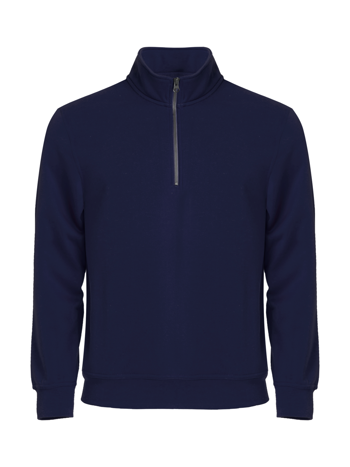Clique Basic Half Zip – Mørk marineblå – forside