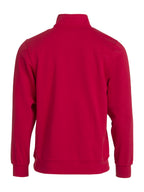 Clique Basic Half Zip – Rød – bakside