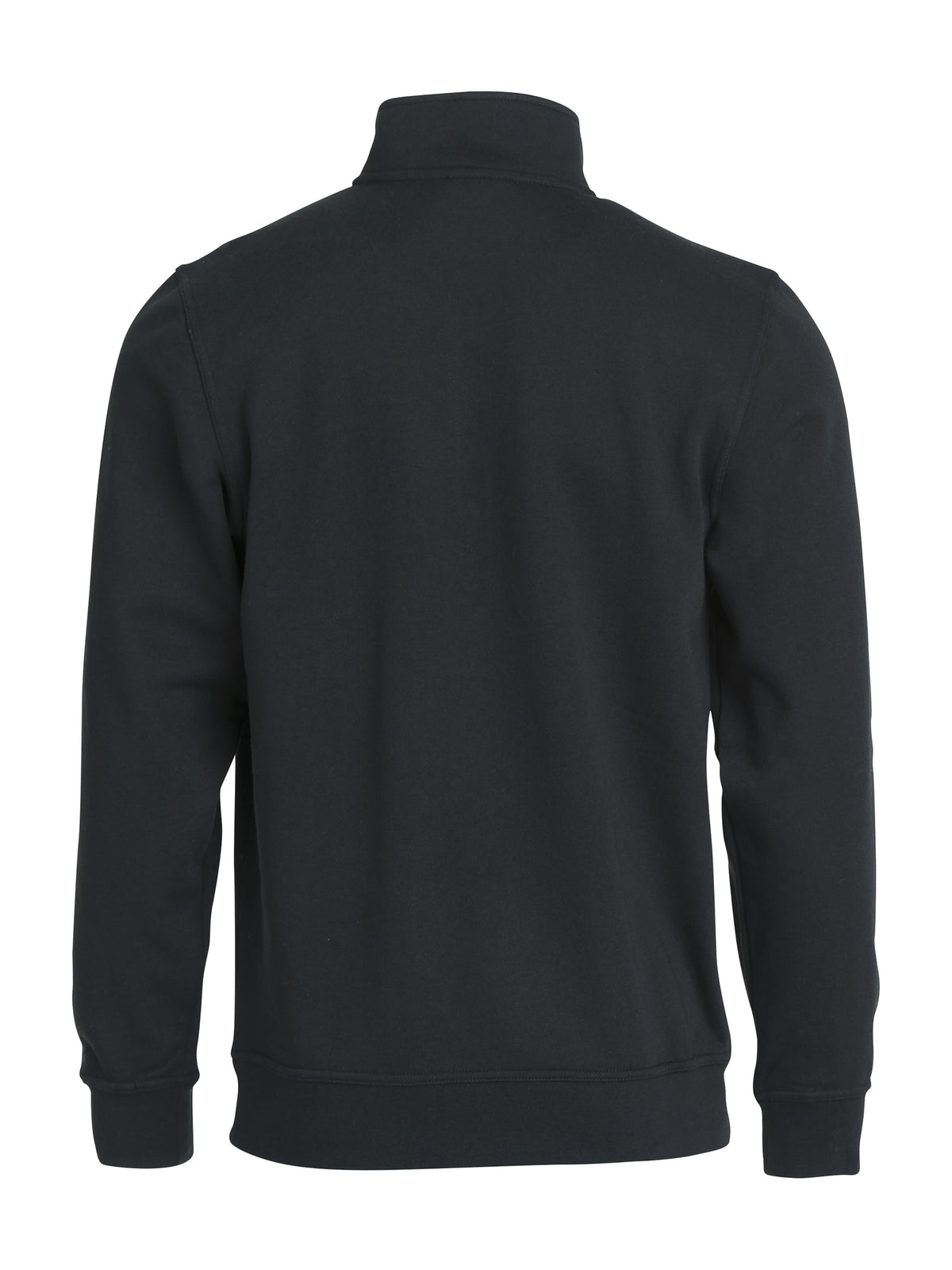 Clique Basic Half Zip – Svart – bakside