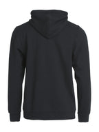 Clique Basic Hoody Full Zip – Svart – bakside