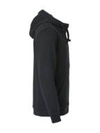 Clique Basic Hoody Full Zip – Svart – høyre side