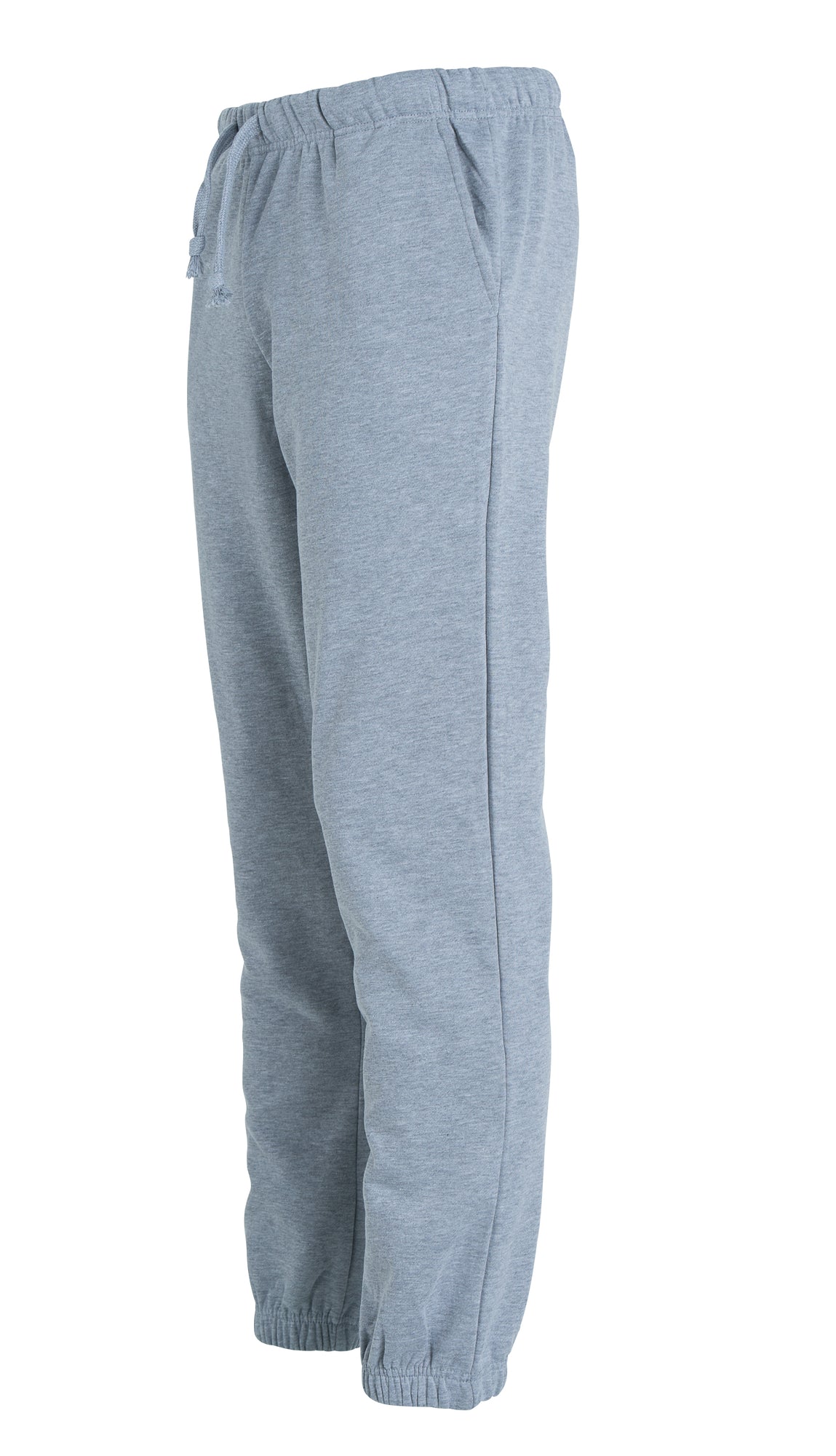 Clique Basic Pants – Gråmelert – venstre side