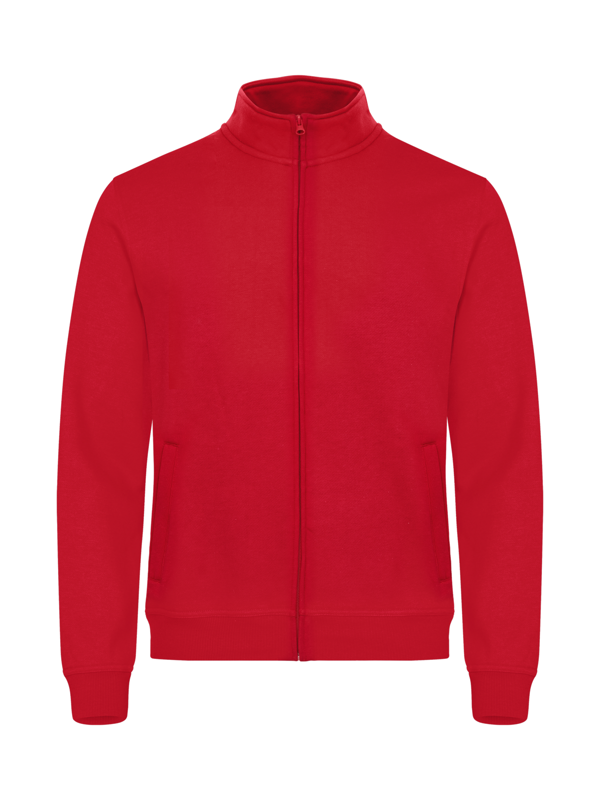 Clique Basic Cardigan – Rød – forside