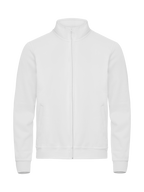 Clique Basic Cardigan – Hvit – forside