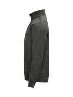 Clique Basic Cardigan – Antrasittmelert – venstre side