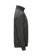 Clique Basic Cardigan – Antrasittmelert – høyre side