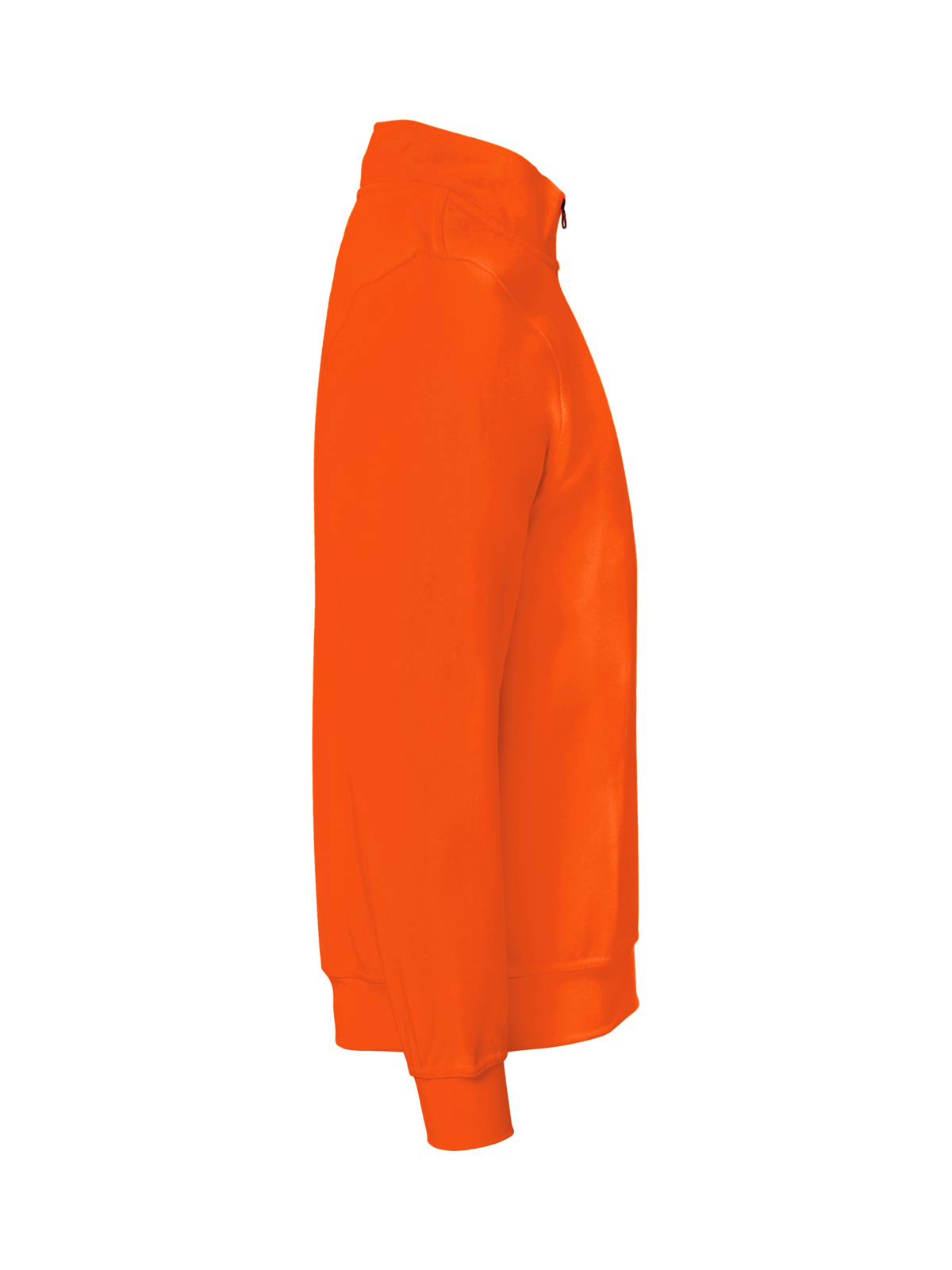 Clique Basic Cardigan – Signaloransje – høyre side