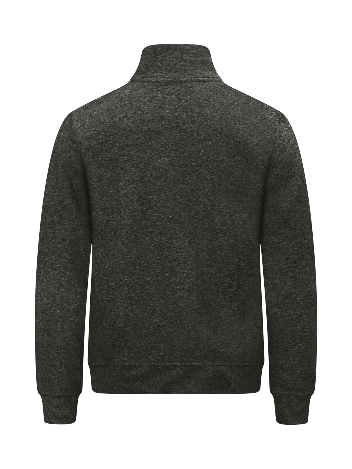 Clique Basic Cardigan – Antrasittmelert – bakside