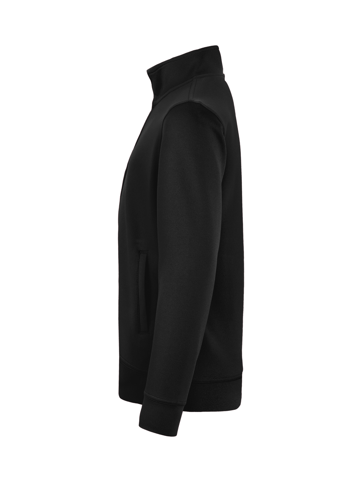 Clique Basic Cardigan – Svart – venstre side