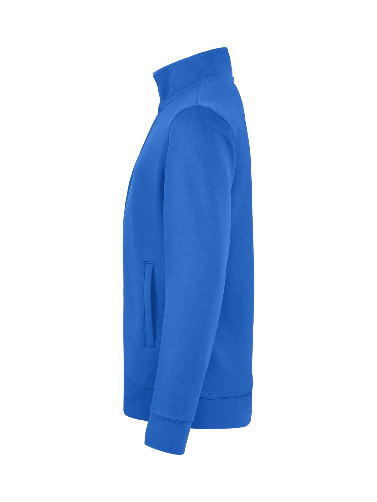 Clique Basic Cardigan – Kongeblå – venstre side