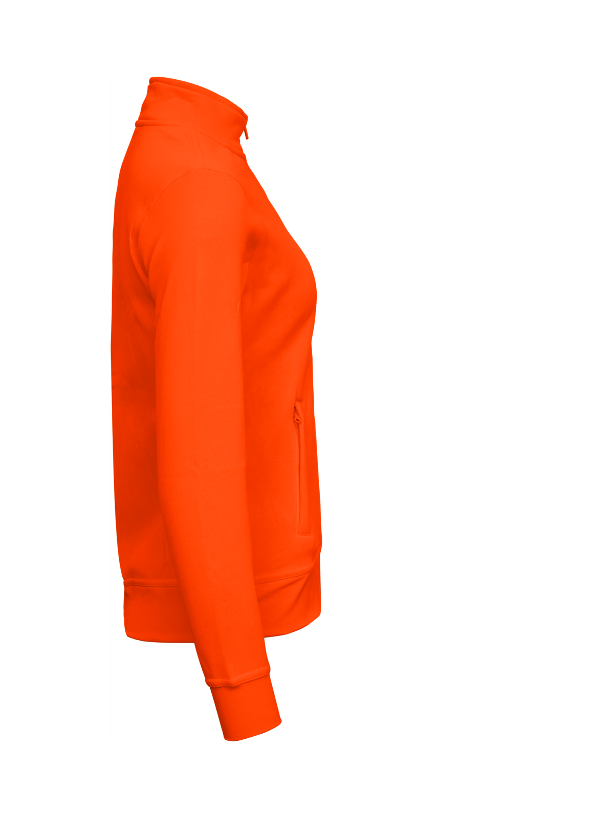 Clique Basic Cardigan – dame – Signaloransje – høyre side
