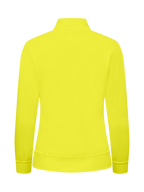 Clique Basic Cardigan – dame – Signalgul – bakside