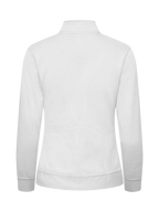 Clique Basic Cardigan – dame – Hvit – bakside