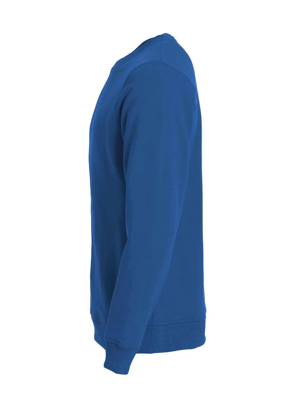 Clique Classic Roundneck – Kongeblå – venstre side