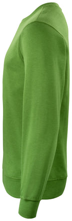 Clique Classic Roundneck – Grønnmelert – venstre side