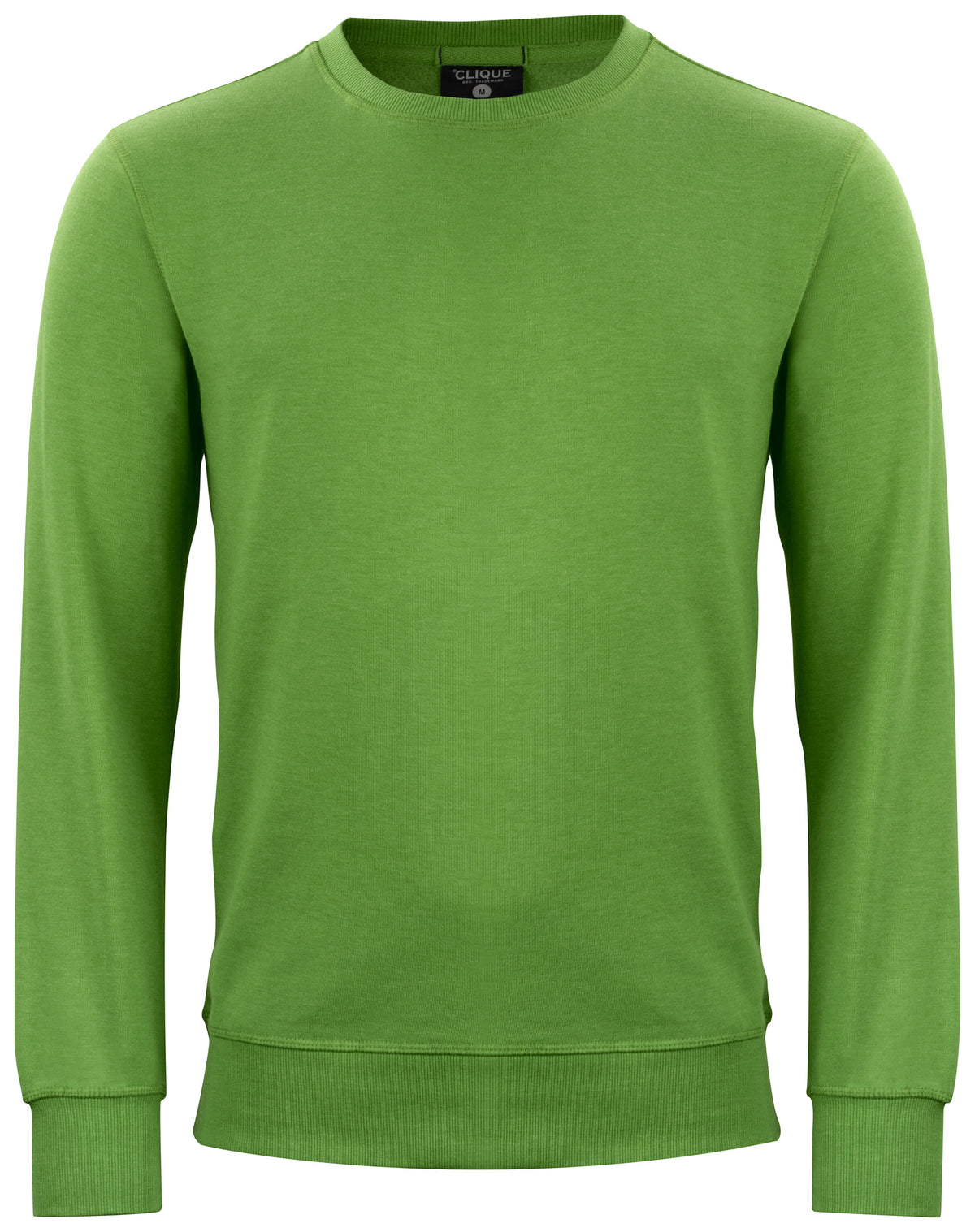 Clique Classic Roundneck – Grønnmelert – forside