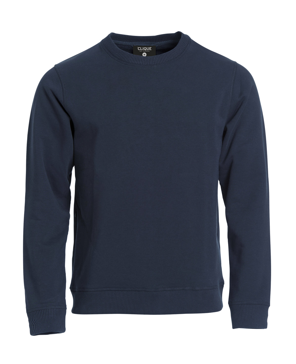 Clique Classic Roundneck – Mørk marineblå – forside