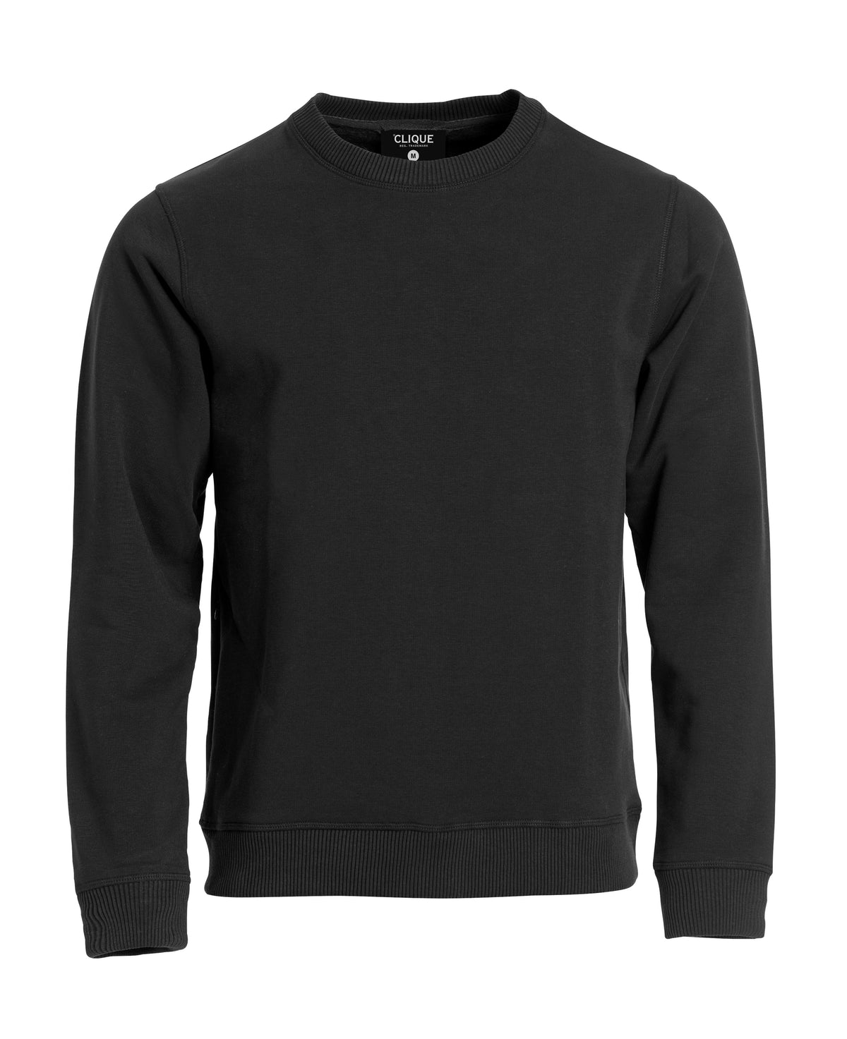 Clique Classic Roundneck – Svart – forside