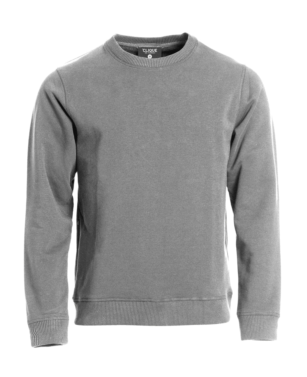 Clique Classic Roundneck – Gråmelert – forside