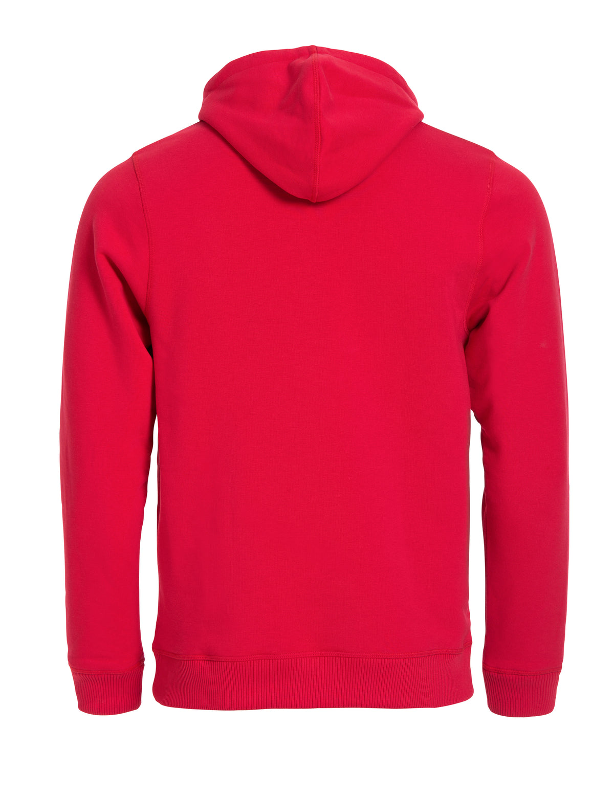 Clique Classic Hoody – Rød – bakside