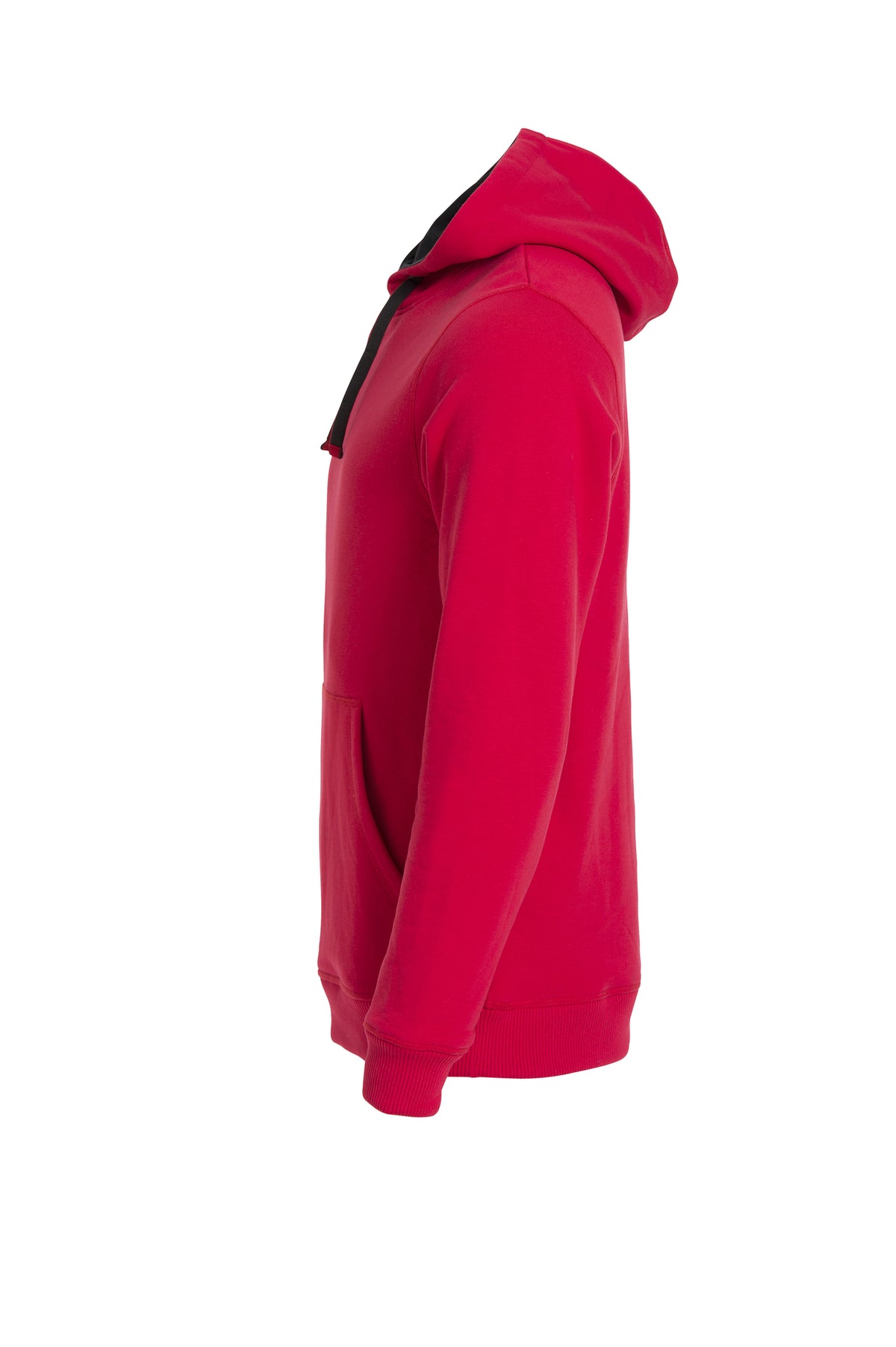 Clique Classic Hoody – Rød – venstre side