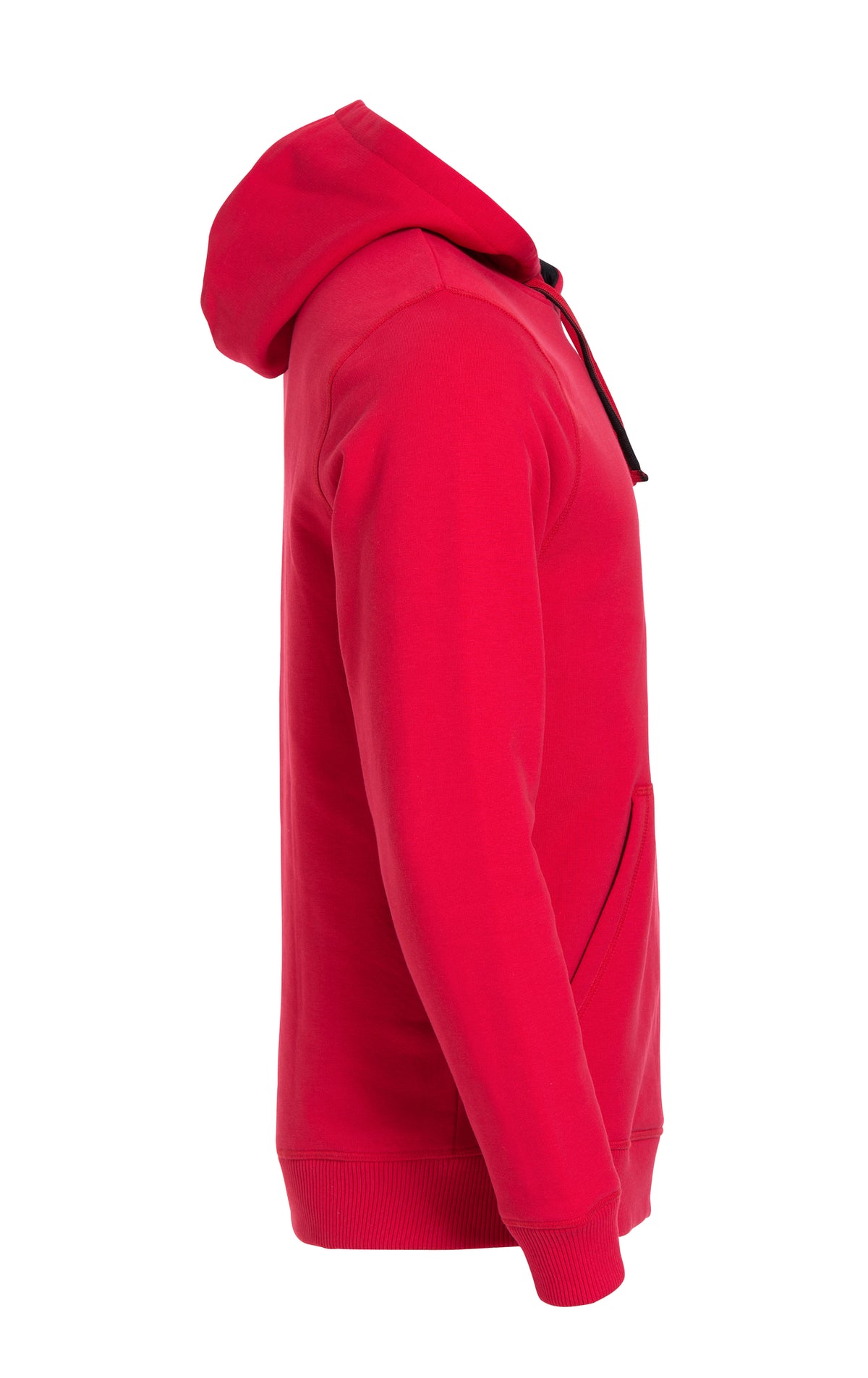 Clique Classic Hoody – Rød – høyre side