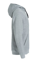 Clique Classic Hoody – Gråmelert – høyre side