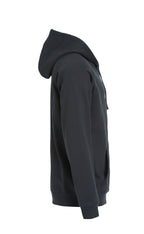 Clique Classic Hoody – Svart – høyre side