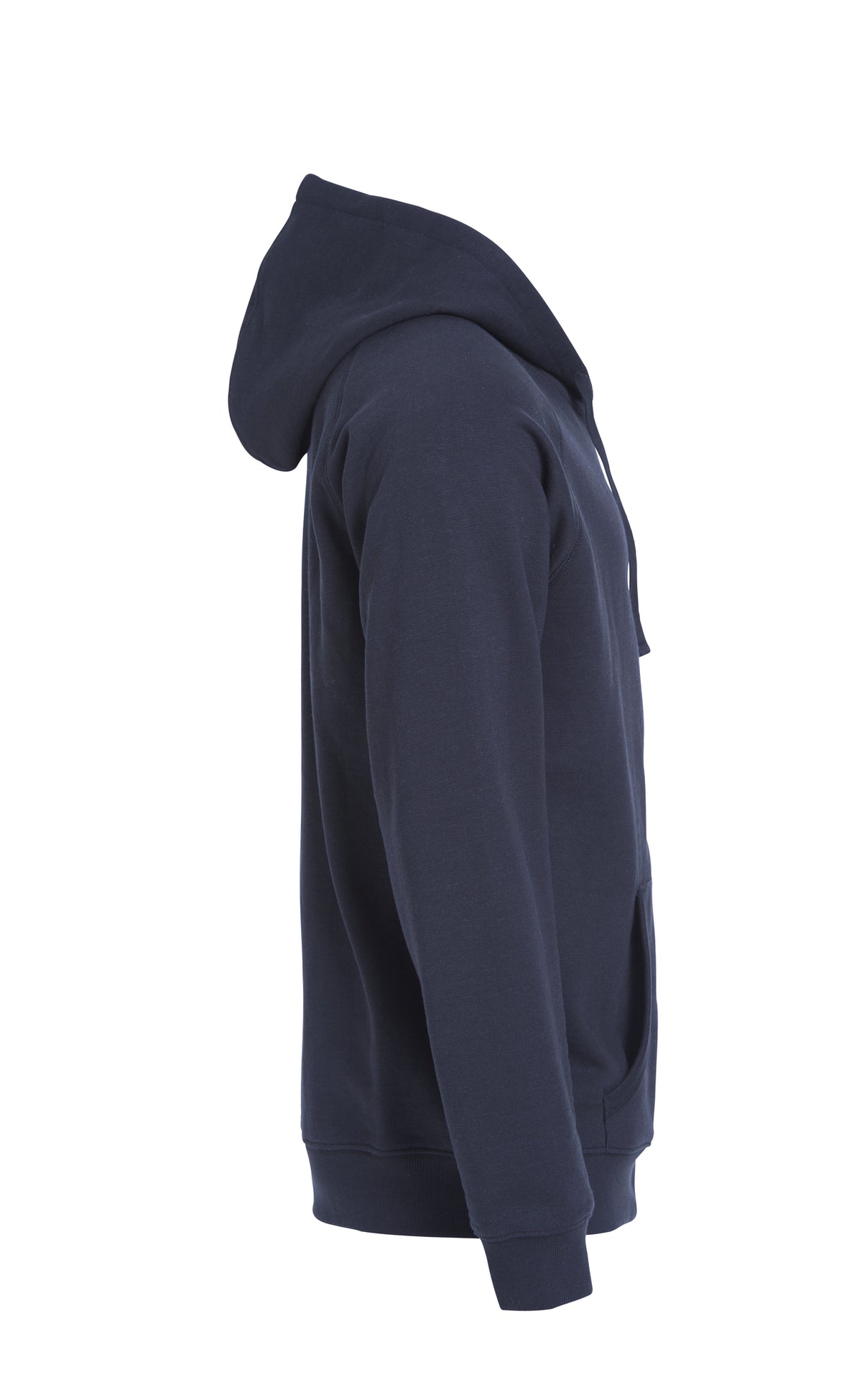 Clique Classic Hoody – Mørk marineblå – høyre side