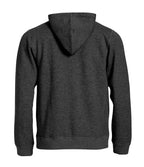 Clique Classic Hoody – Antrasittmelert – bakside