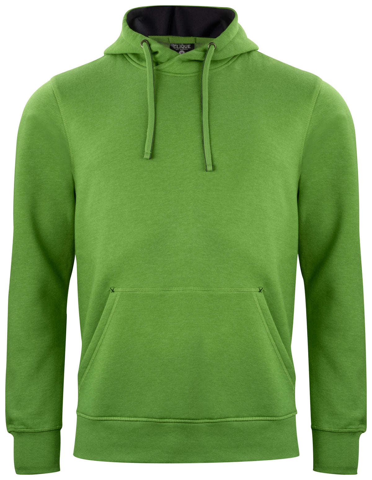 Clique Classic Hoody – Grønnmelert – forside