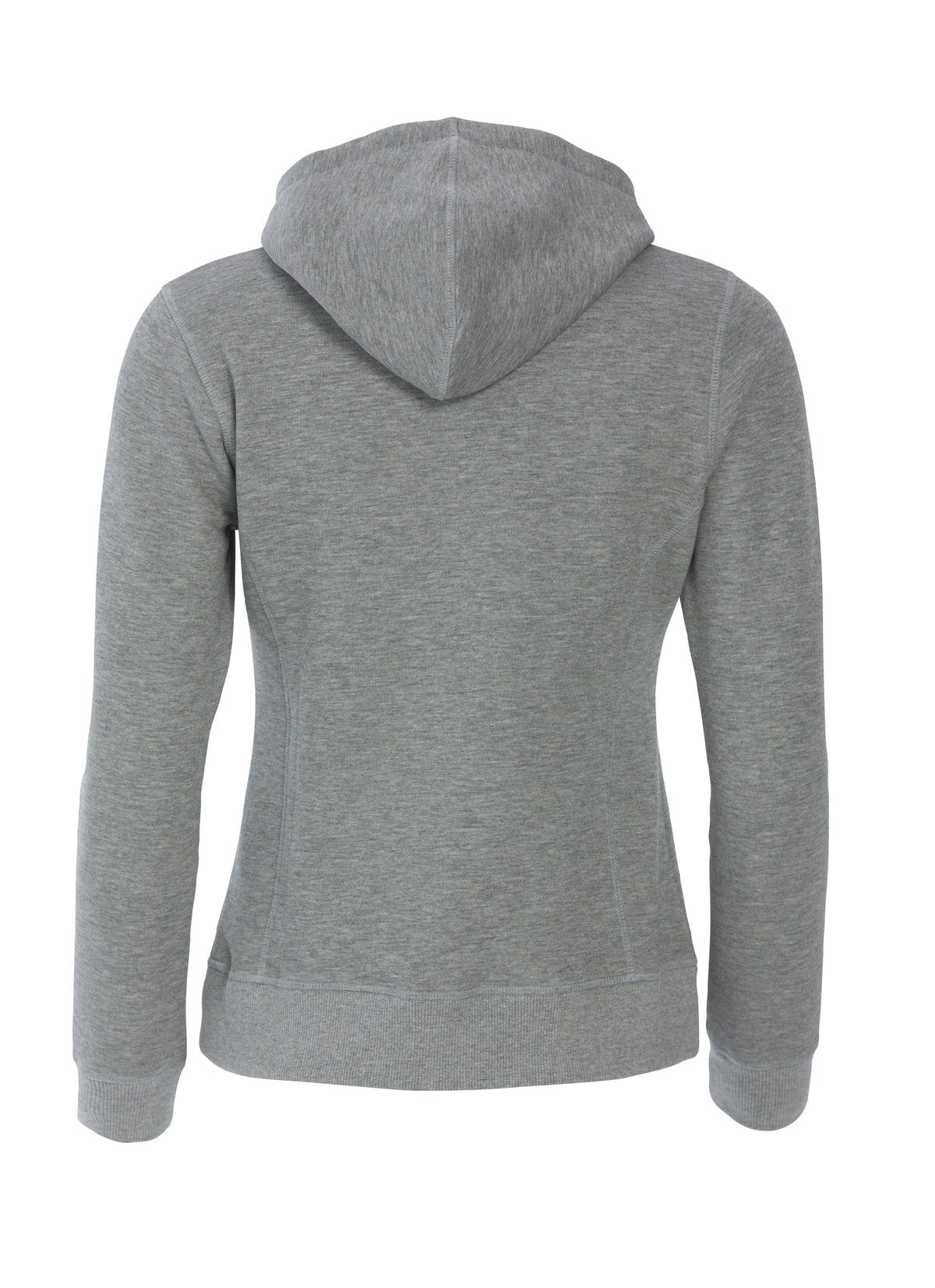 Clique Classic Hoody – dame – Gråmelert – bakside