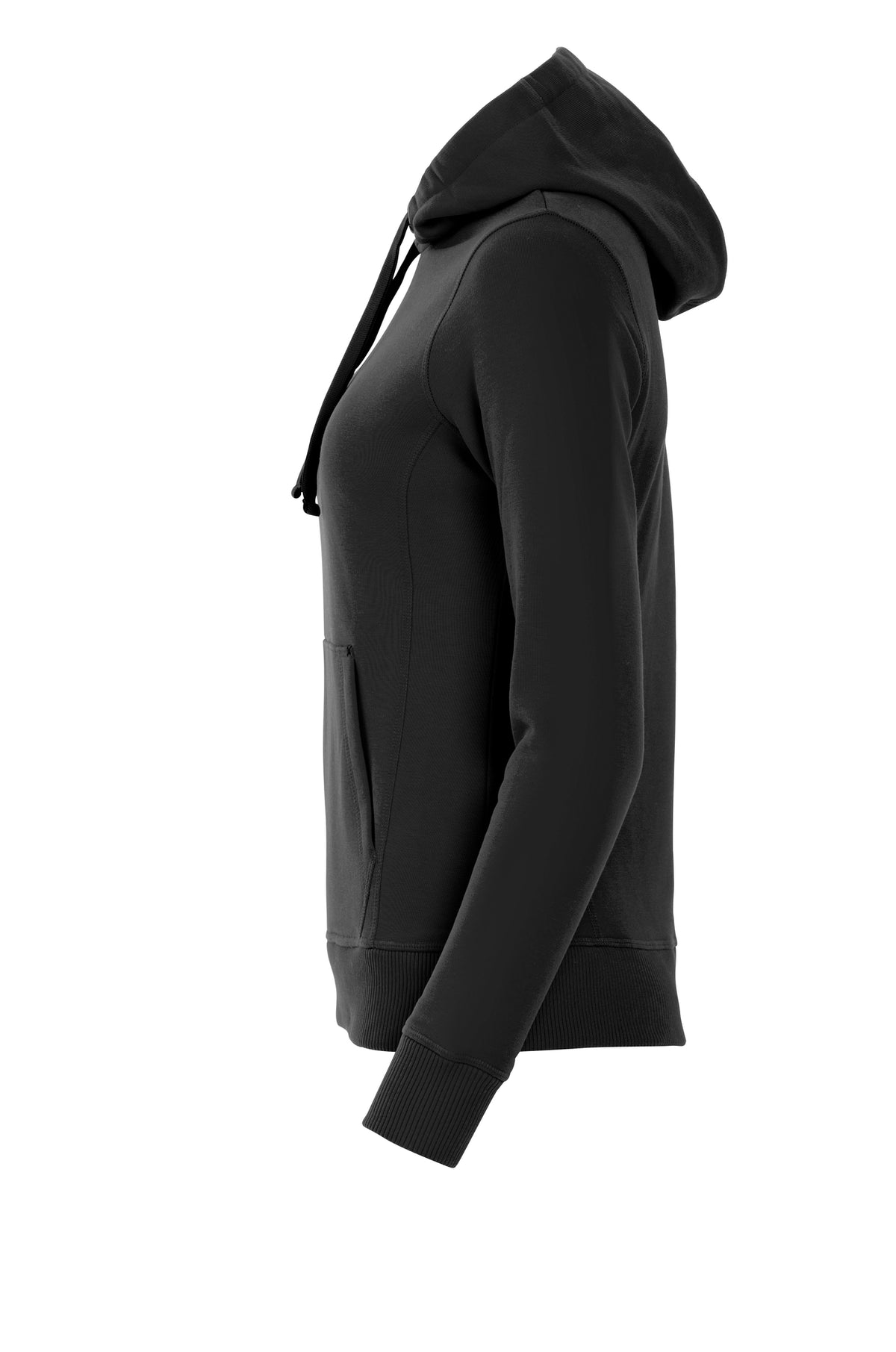 Clique Classic Hoody – dame – Svart – venstre side