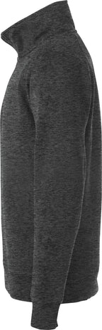 Clique Classic Half Zip – Antrasittmelert – venstre side