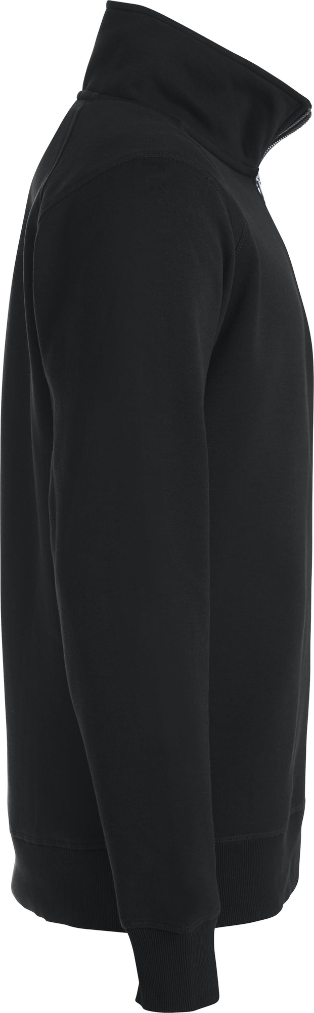Clique Classic Half Zip – Svart – høyre side