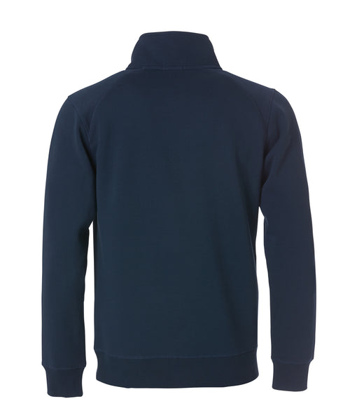 Clique Classic Half Zip – Mørk marineblå – bakside