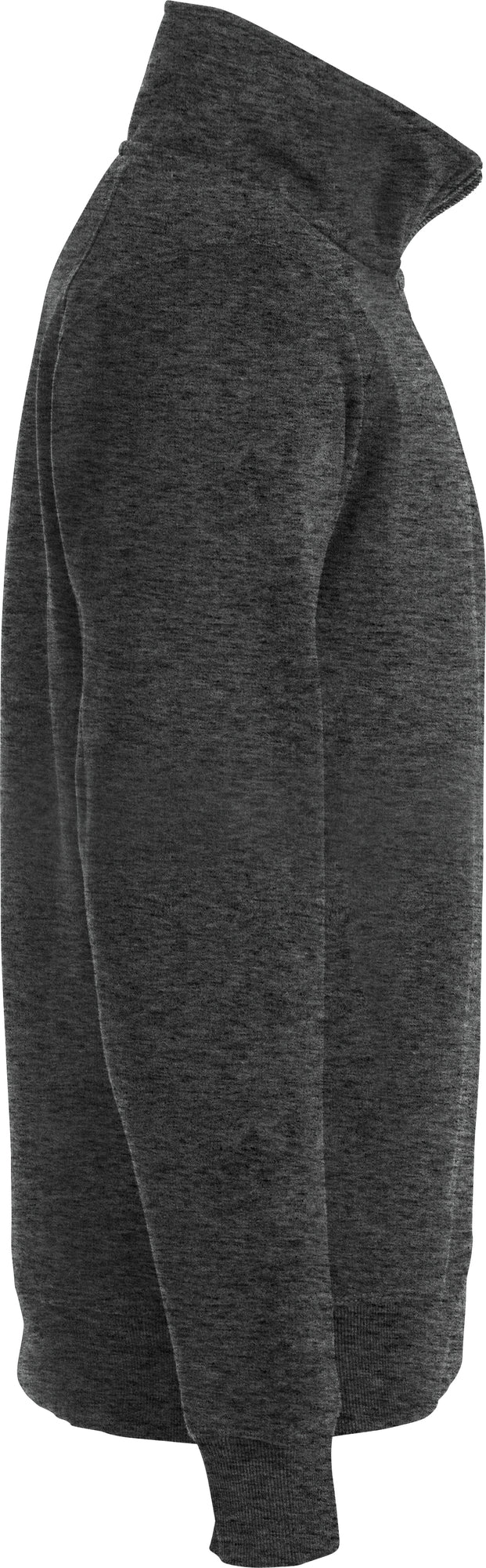 Clique Classic Half Zip – Antrasittmelert – høyre side