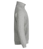 Clique Classic Half Zip – Gråmelert – høyre side