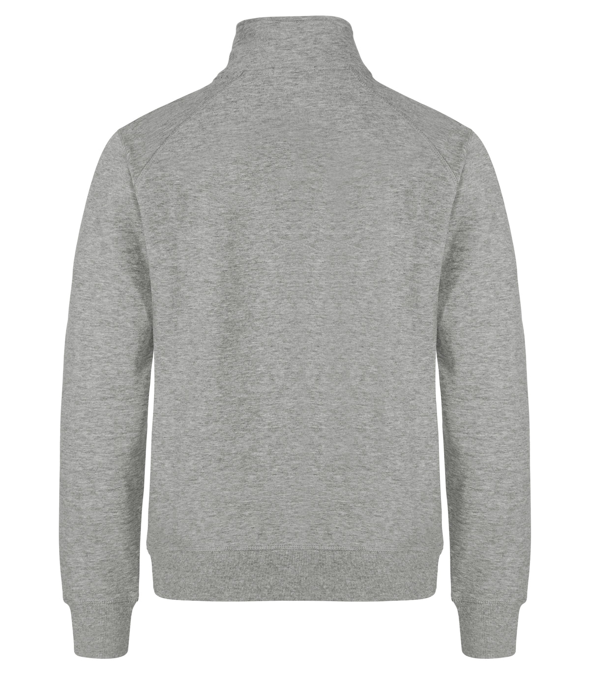 Clique Classic Half Zip – Gråmelert – bakside