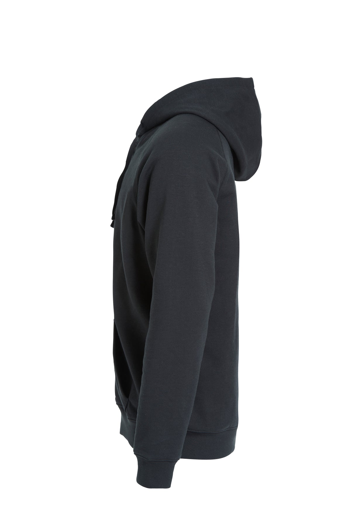 Clique Classic Hoody Full Zip – Svart – venstre side