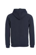 Clique Classic Hoody Full Zip – Mørk marineblå – bakside